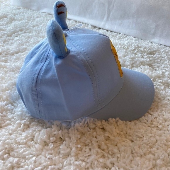 Children's Ball Cap. Blue Multi. One Size. Animal Design. Adjustable Velcro. - Picture 8 of 9